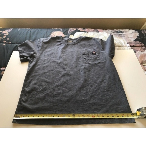 Dickies Men’s T Shirt XL/TG Gray Cotton Pre-owned￼ - Picture 6 of 8